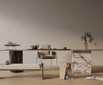 New Chinese Style Tea Tables And Chairs-ID:398649931