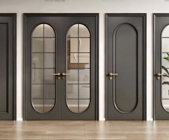 French Style Single Door-ID:459458119