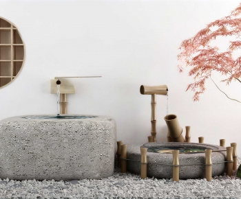 New Chinese Style Rockery Waterscape-ID:333527091