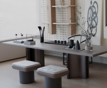 New Chinese Style Tea Tables And Chairs-ID:189038042