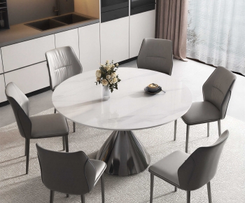 Modern Dining Table And Chairs-ID:279117113