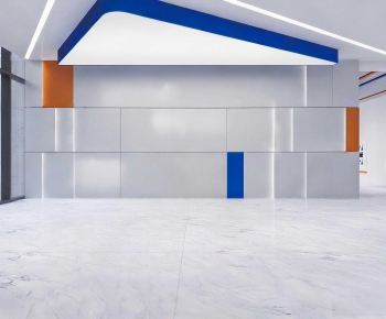 Modern Office Reception Desk-ID:635761985