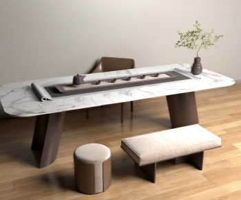 New Chinese Style Tea Tables And Chairs-ID:602482088