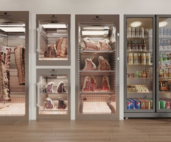 Modern Refrigerator Freezer-ID:495060929