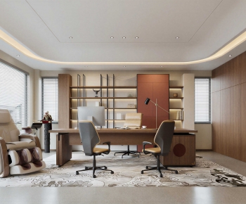 Modern Manager's Office-ID:795239931