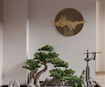 New Chinese Style Plant Landscaping-ID:183737049