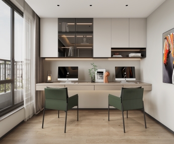 Modern Study Space-ID:393526088