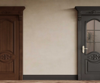 French Style Single Door-ID:515649087