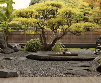 New Chinese Style Courtyard/landscape-ID:702864891