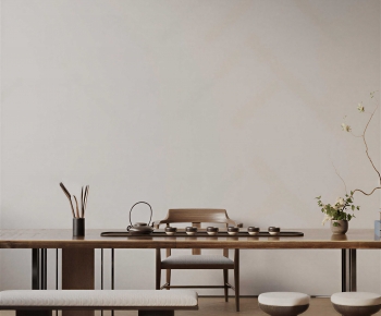 New Chinese Style Tea Tables And Chairs-ID:599507094