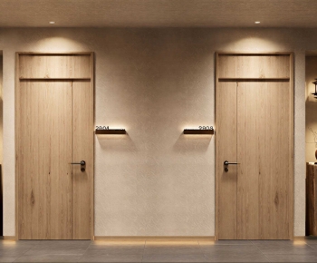 New Chinese Style Hallway-ID:789932972