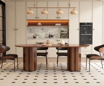 Modern Dining Table And Chairs-ID:117571122