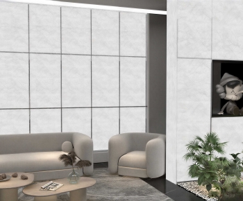 Modern A Living Room-ID:956001042