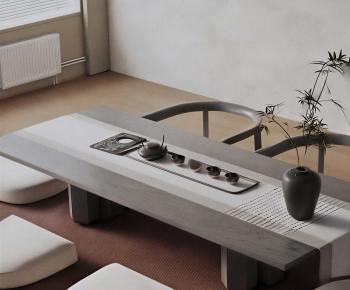 New Chinese Style Tea Tables And Chairs-ID:589718857