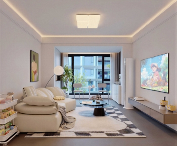 Modern A Living Room-ID:891288048