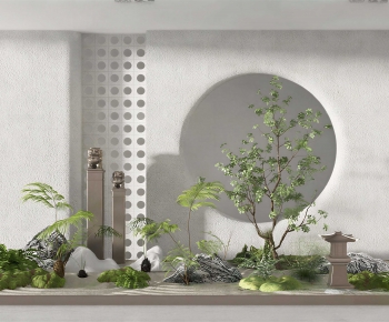 New Chinese Style Plant Landscaping-ID:450541026