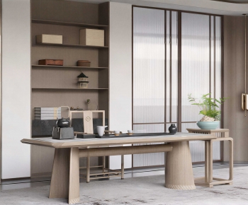 New Chinese Style Tea House-ID:746676927