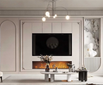 Modern A Living Room-ID:674288032