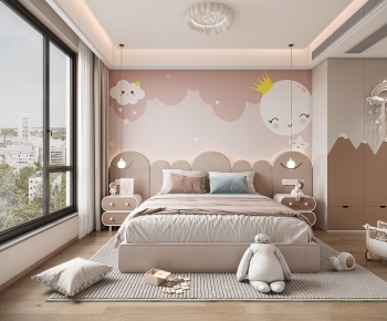 Modern Girl's Room Daughter's Room-ID:680352936