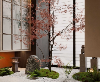 New Chinese Style Plant Landscaping-ID:723925118