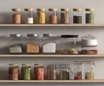 Modern Seasoning Jar-ID:391040092