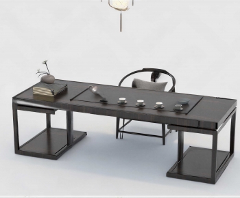 New Chinese Style Tea Tables And Chairs-ID:878210074