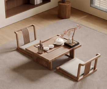 New Chinese Style Tea Tables And Chairs-ID:518065936