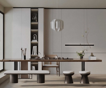 New Chinese Style Tea Tables And Chairs-ID:786061057