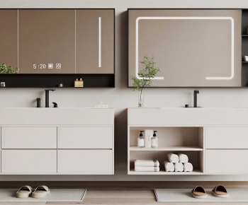 Modern Bathroom Cabinet-ID:504915951