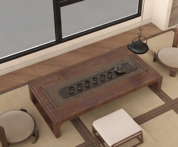 New Chinese Style Tea Tables And Chairs-ID:489769941