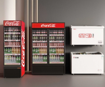 Modern Refrigerator Freezer-ID:418910984