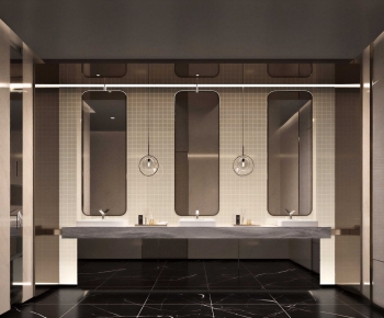 Modern Public Toilet-ID:283592941