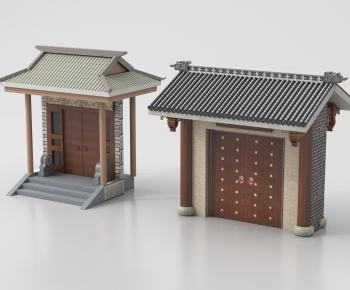 Chinese Style Facade Element-ID:337261924