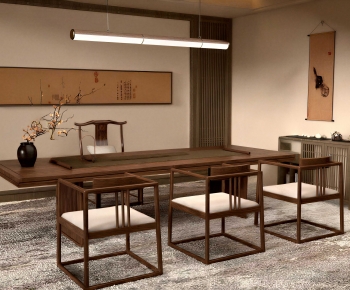 New Chinese Style Tea House-ID:452284106