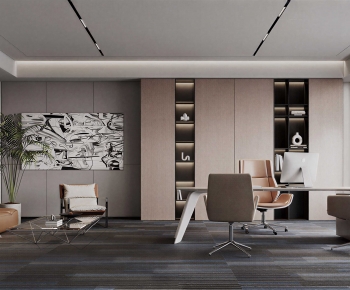 Modern Manager's Office-ID:138856897