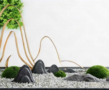 New Chinese Style Plant Landscaping-ID:308349153