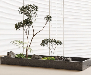 New Chinese Style Plant Landscaping-ID:198084121