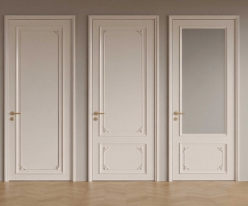 French Style Single Door-ID:647840028