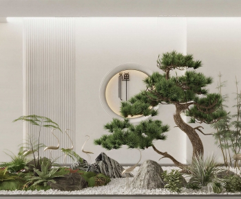 New Chinese Style Plant Landscaping-ID:190268996