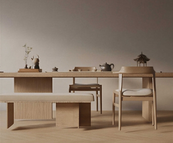 New Chinese Style Tea Tables And Chairs-ID:841636901