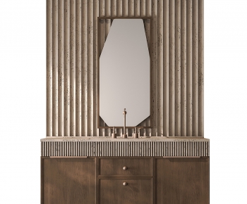 Modern Bathroom Cabinet-ID:208945042