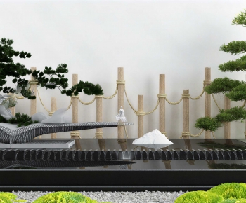 New Chinese Style Plant Landscaping-ID:359096059