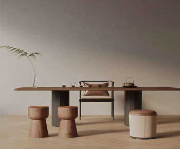 New Chinese Style Tea Tables And Chairs-ID:287520893