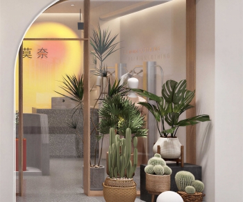 Modern Plant Landscaping-ID:735553039