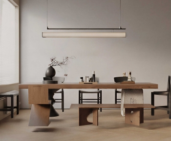 Modern Dining Table And Chairs-ID:844901081