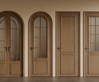 French Style Single Door-ID:153012046