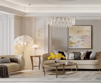 Modern A Living Room-ID:756145956