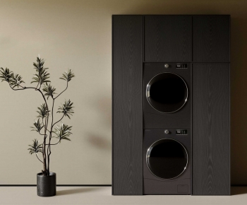 Modern Laundry Cabinet-ID:296409134