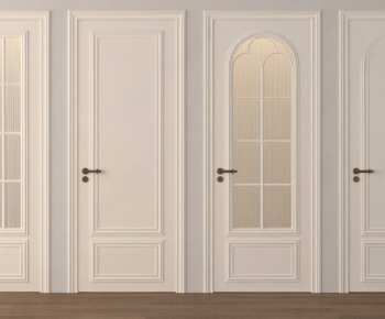 French Style Single Door-ID:404470046