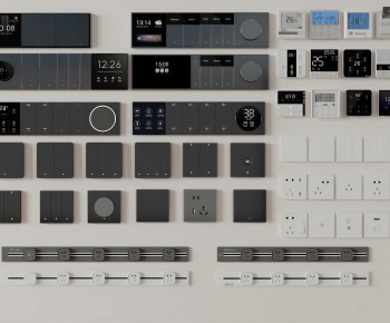 Modern Switch Socket Panel-ID:696295021